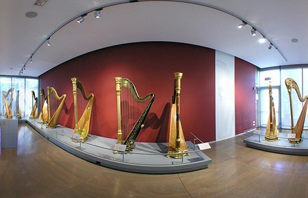 Esposizione interna Arpe